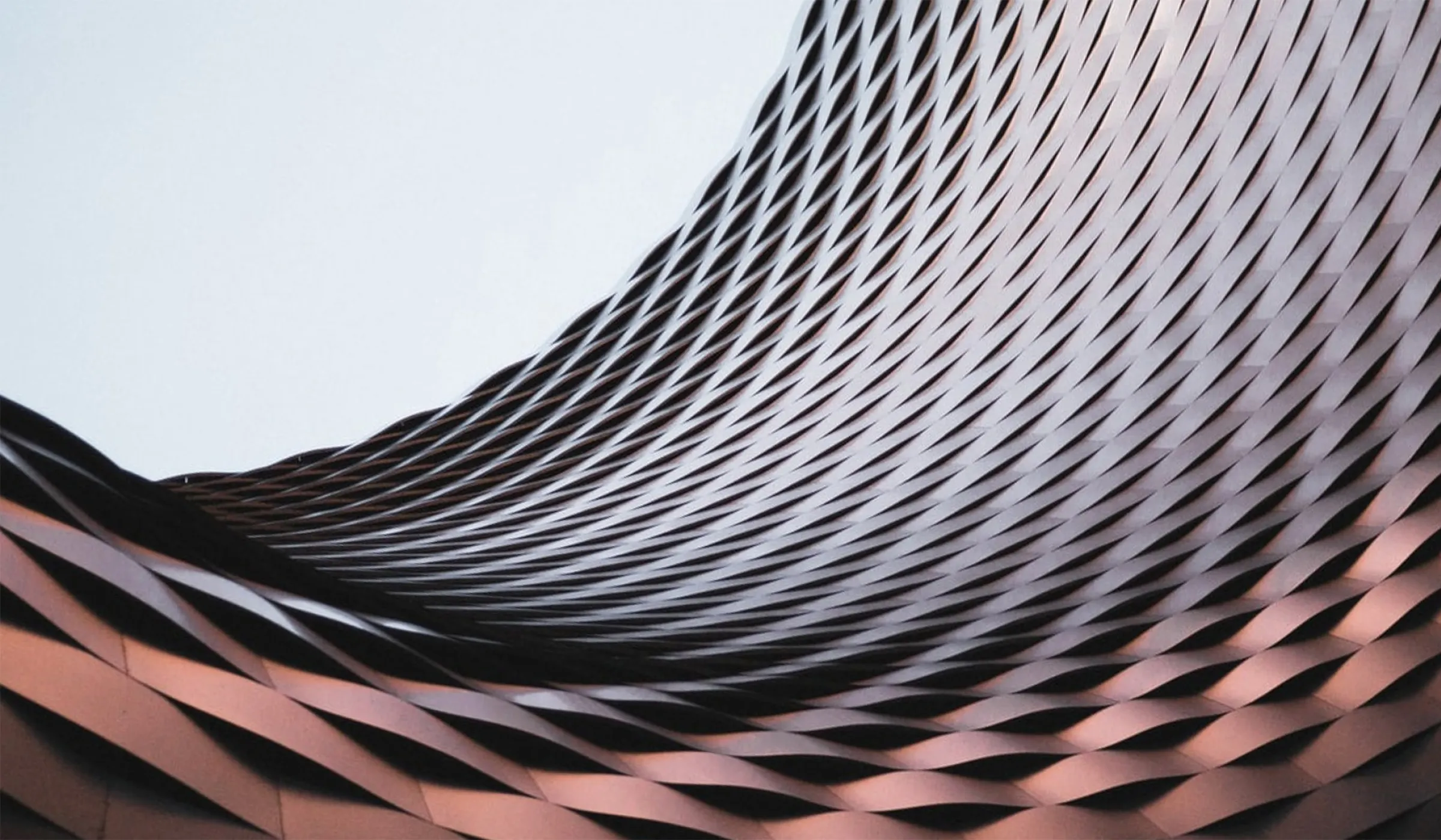 Abstrakte Dachkonstruktion